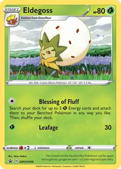 SWSH Black Star Promos Eldegoss Pokémon card
